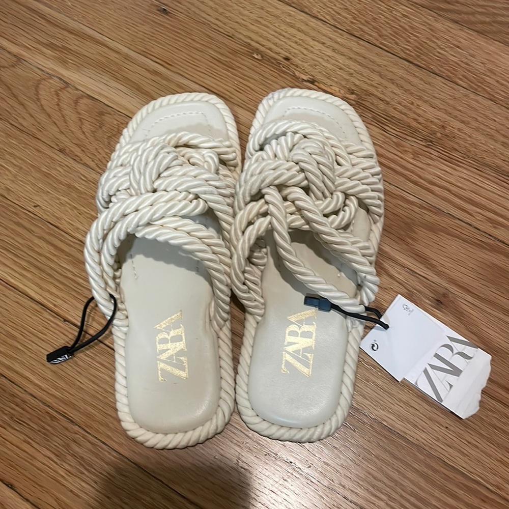 Zara roped sandals